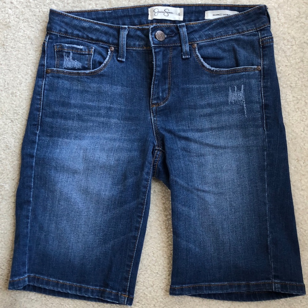 Jessica Simpson Bermuda Jean Shorts